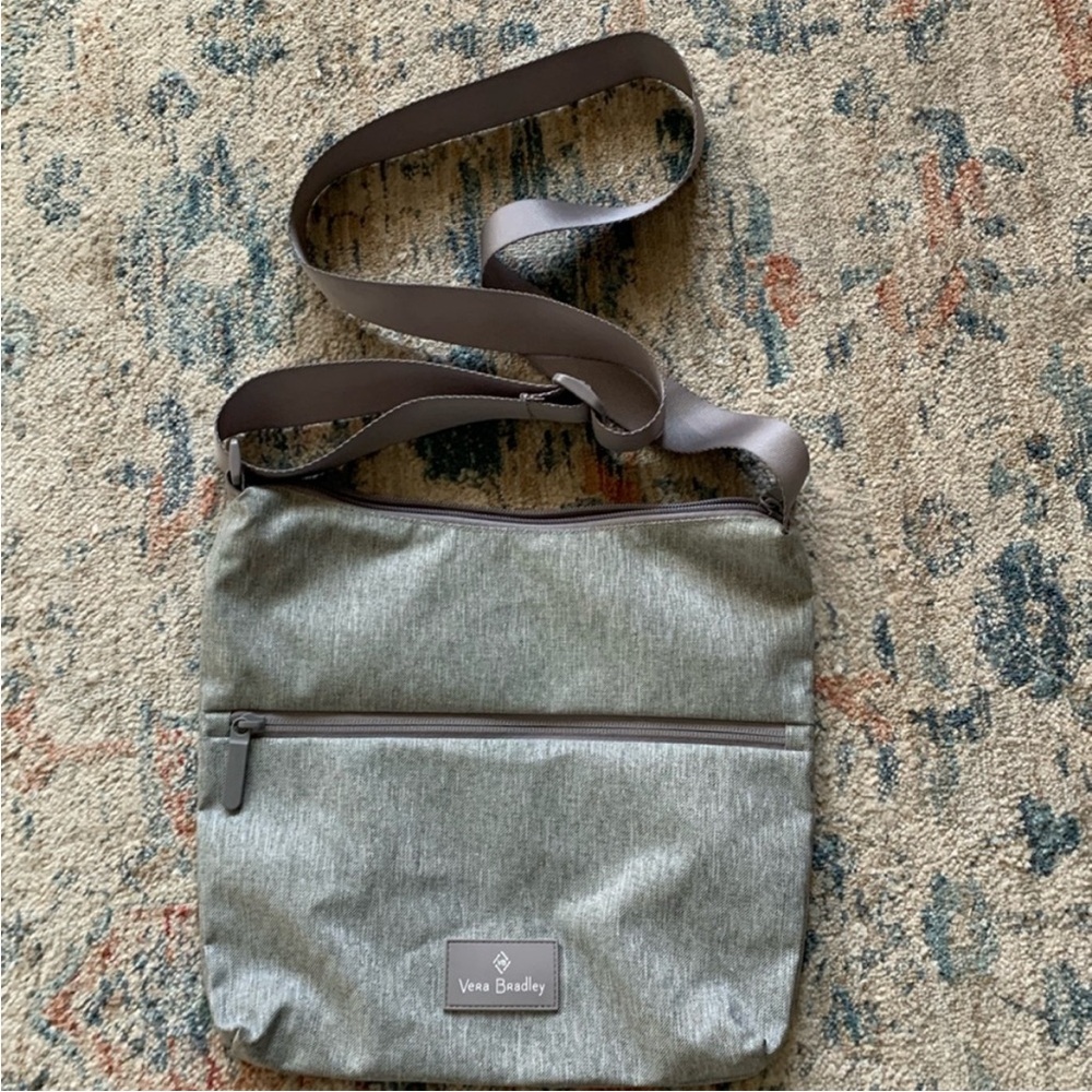 Vera Bradley Gray Crossbody Bag